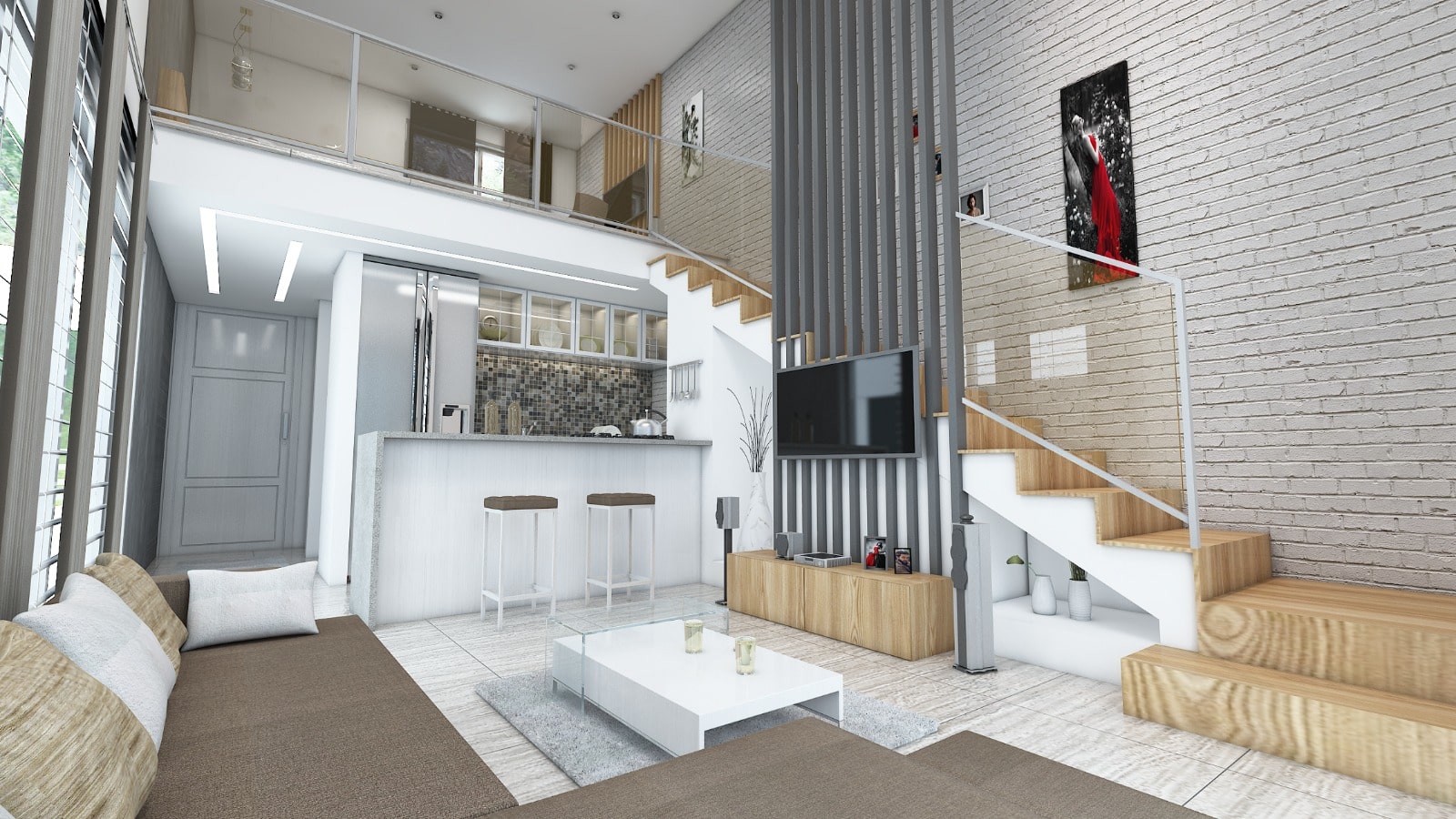 1+1 Loft Penthouse